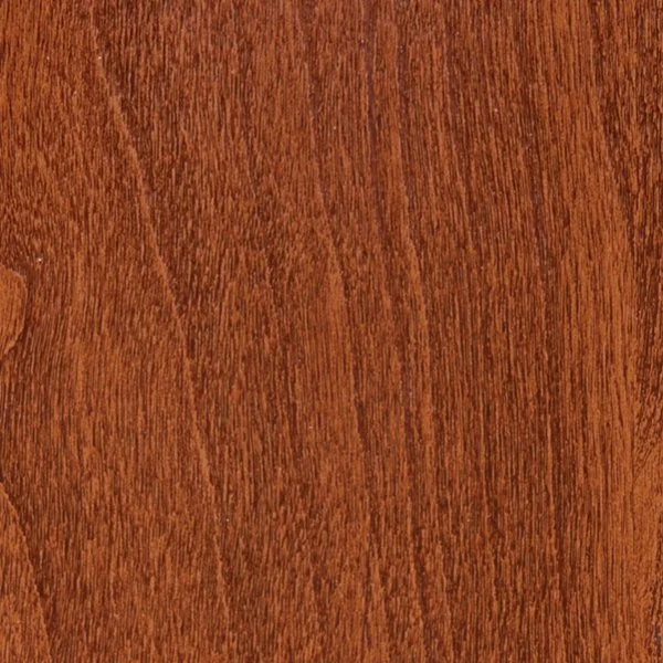 Close-up of a wooden surface with a brown finish.