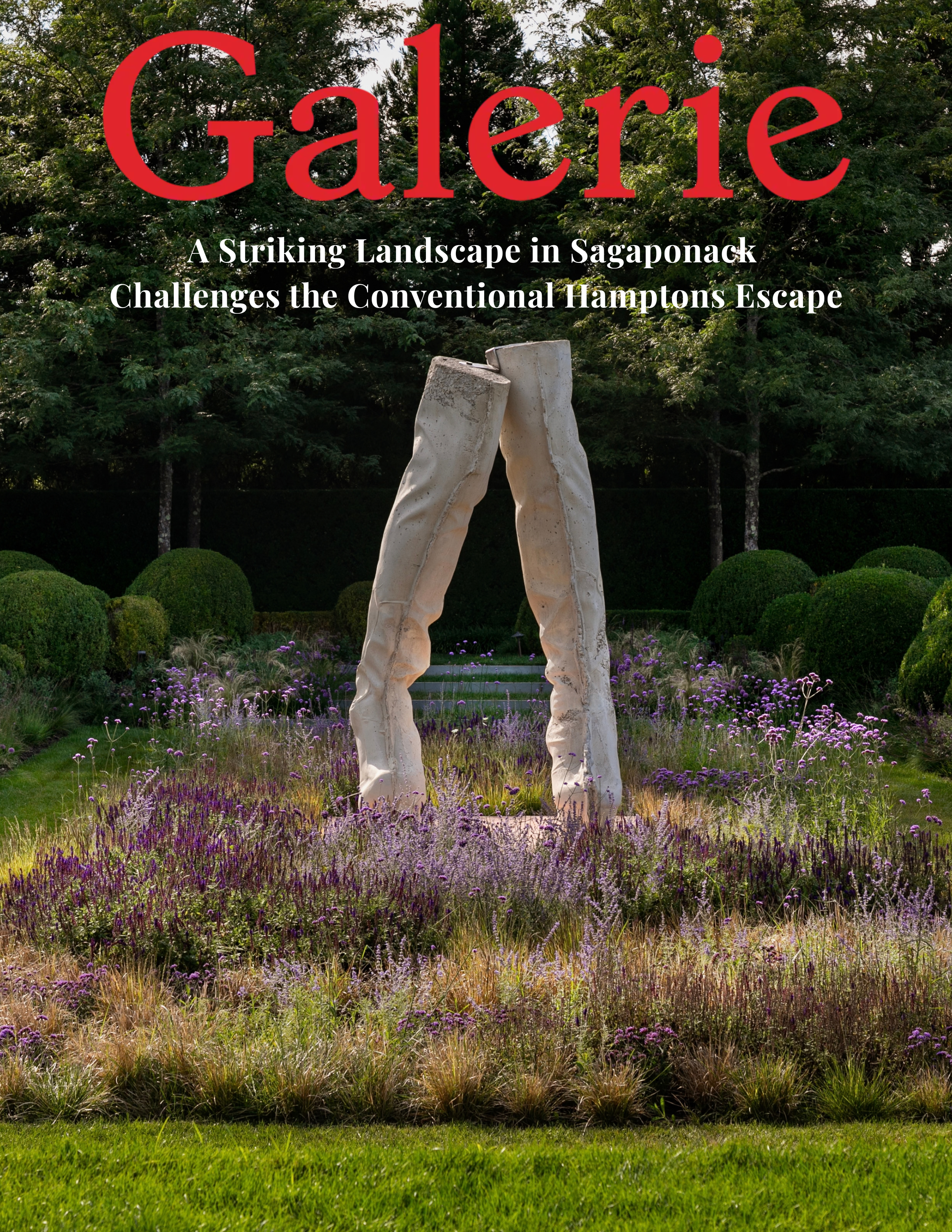 Galerie | A Striking Landscape in Sagaponack Challenges the Conventional Hamptons Escape