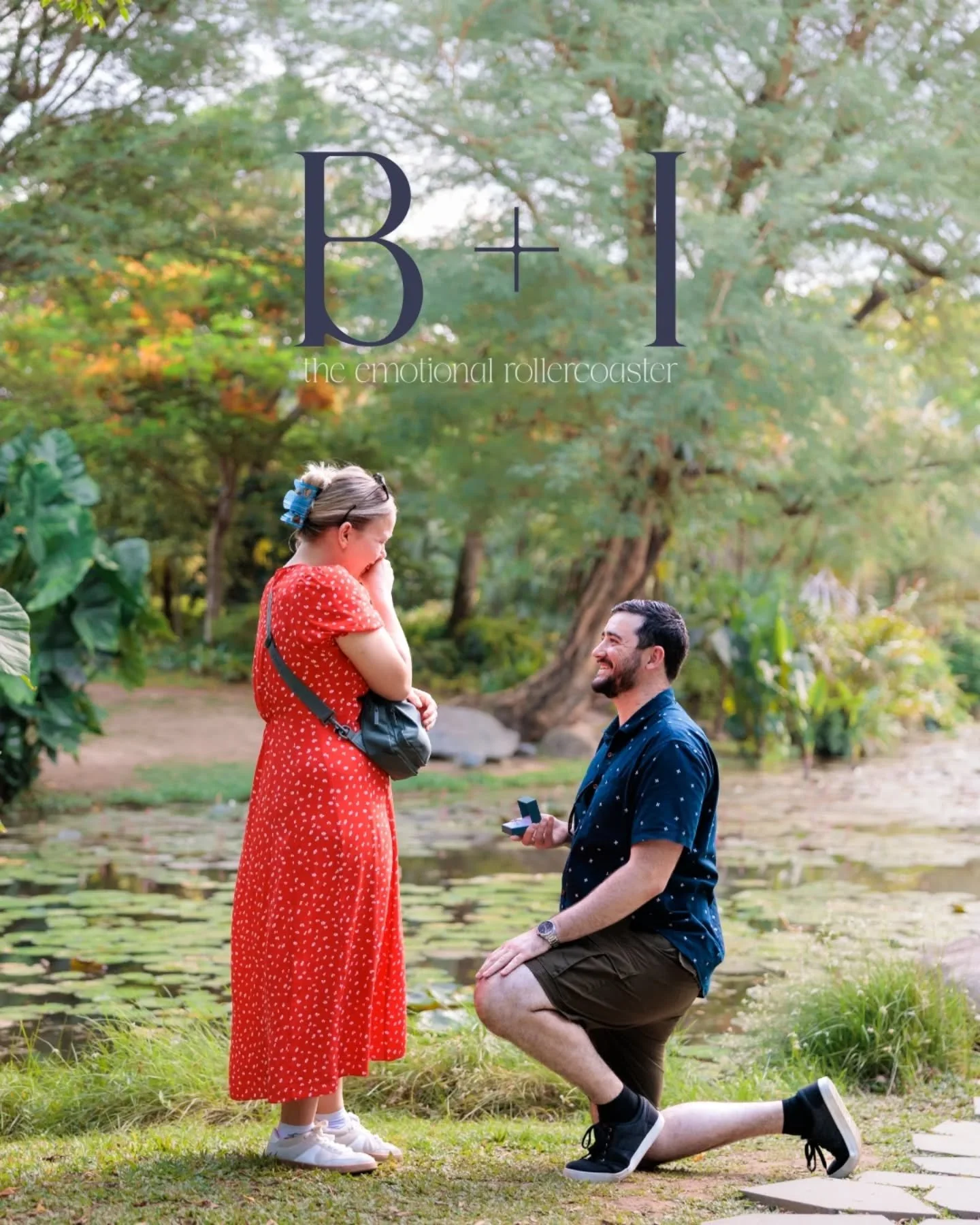 B + I Proposal 
This couple from Aussie had so much joy that I brought so much life into the session :') I miss y'all already, pls come back and I'll bring y'all for a meal &amp; awesome coffee!!
.
.
.
.
Cameras: Canon R6 Mark II @canonasia
Lens: RF 