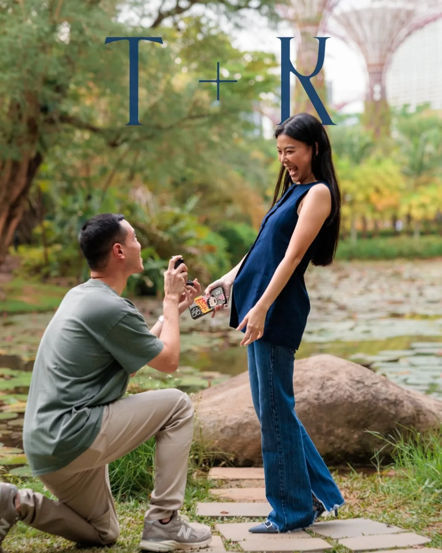 T + K Proposal 
HAPPY BIRTHDAY K!
This couple from Indo 🇮🇩 took me on an emotional rollercoaster when K rejected my request to take a photo for them, and T &amp; I were left stunned and he just went for it! Turned out great in the end though!
I can