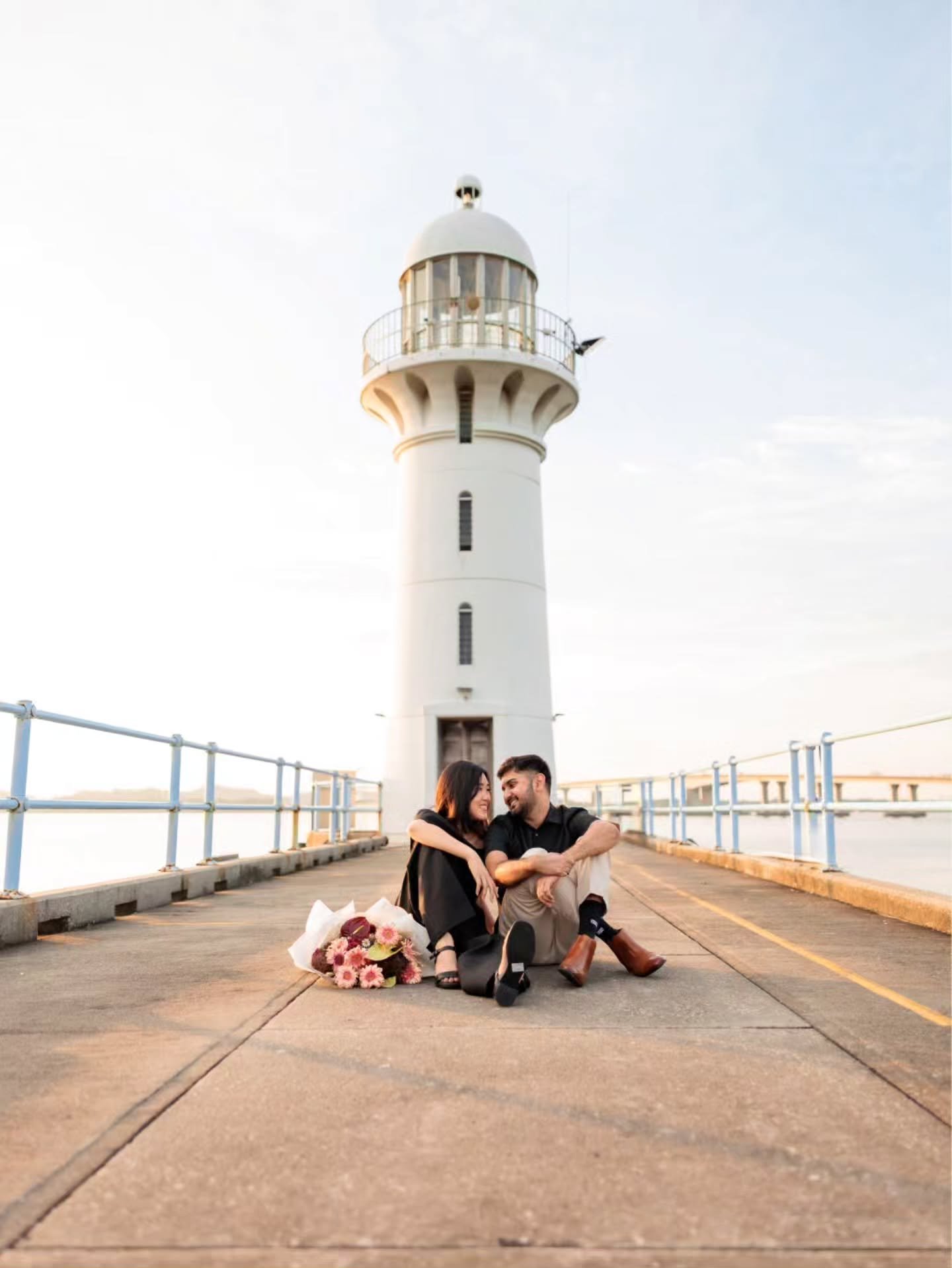N + E Proposal
What a beautiful location! This request was so fun cause I really didn't expect to be called to the borders of Singapore and had to double check 😂

Client was laughing, showed videos of his recce and there we go. Planning and making t