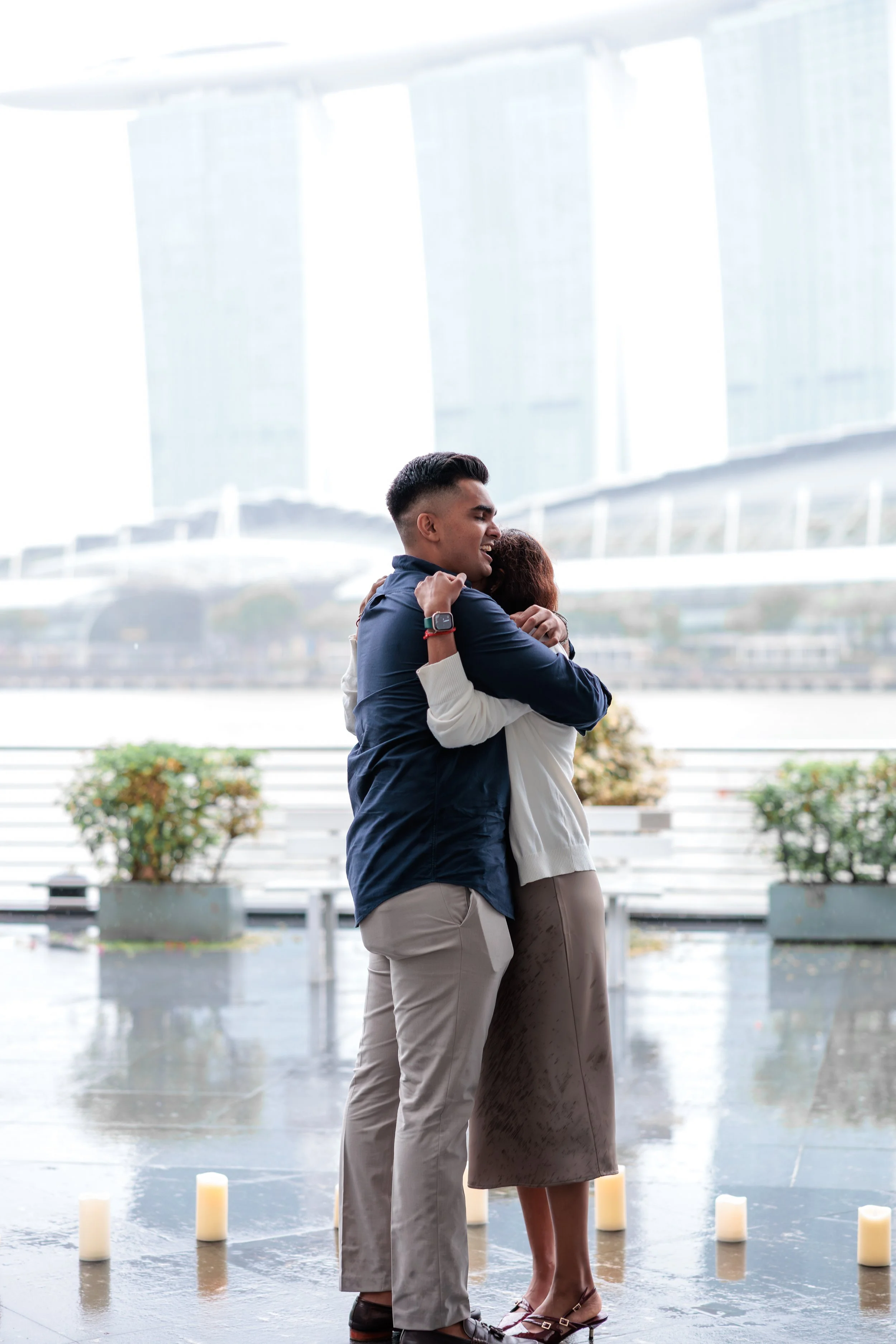 Singapore Proposal Photography Singapore Engagement Photography. Quiet Proposal Singapore. Hidden Proposal Singapore. Candid Proposal Singapore. Fernet Cafe Proposal
