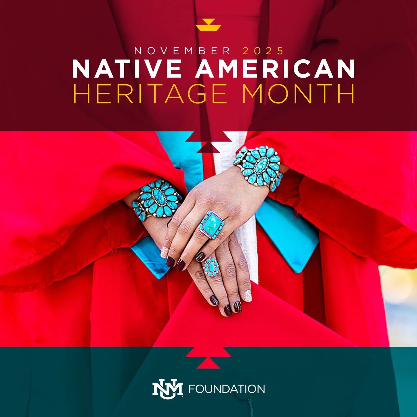 Native American Heritage Month is a time to listen, learn, and celebrate the strength and traditions that continue to shape UNM.

Across our campuses, Indigenous students are pursuing their goals while carrying their culture forward. The Native Ameri