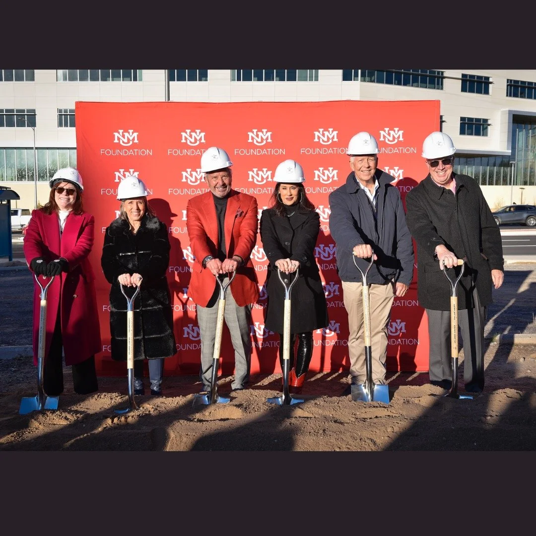 Yesterday we officially broke ground on the Velarde Center for Philanthropy, our future home on @uofnm main campus.

This center will bring the foundation closer to the heart of campus, helping us collaborate more closely with the students, faculty, 