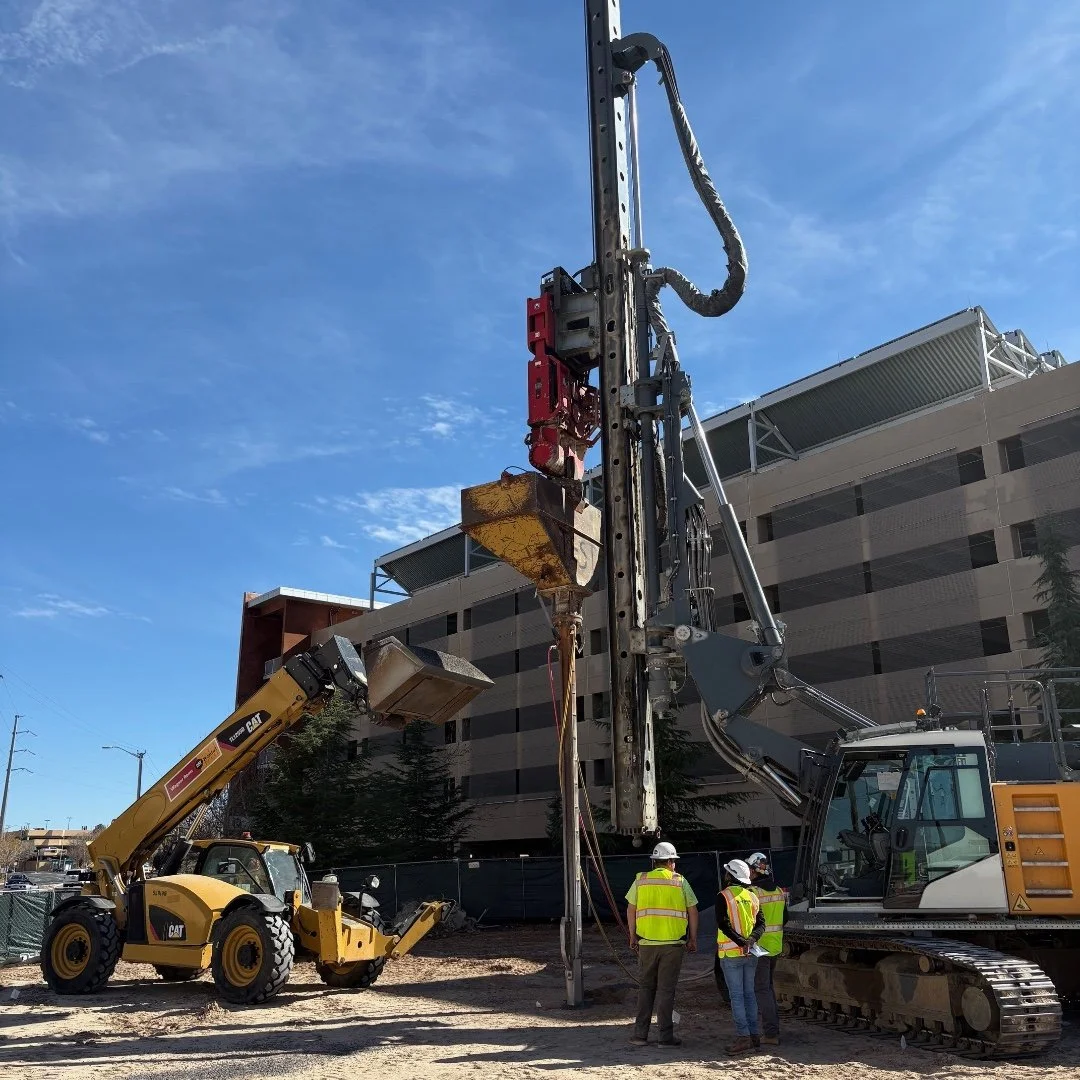 It&rsquo;s happening.

This week, crews are drilling geo-piers that will support the Velarde Center for Philanthropy. These deep ground reinforcements strengthen the soil so the building above can stand strong for decades.

6 down. 101 to go. 👀 

#U
