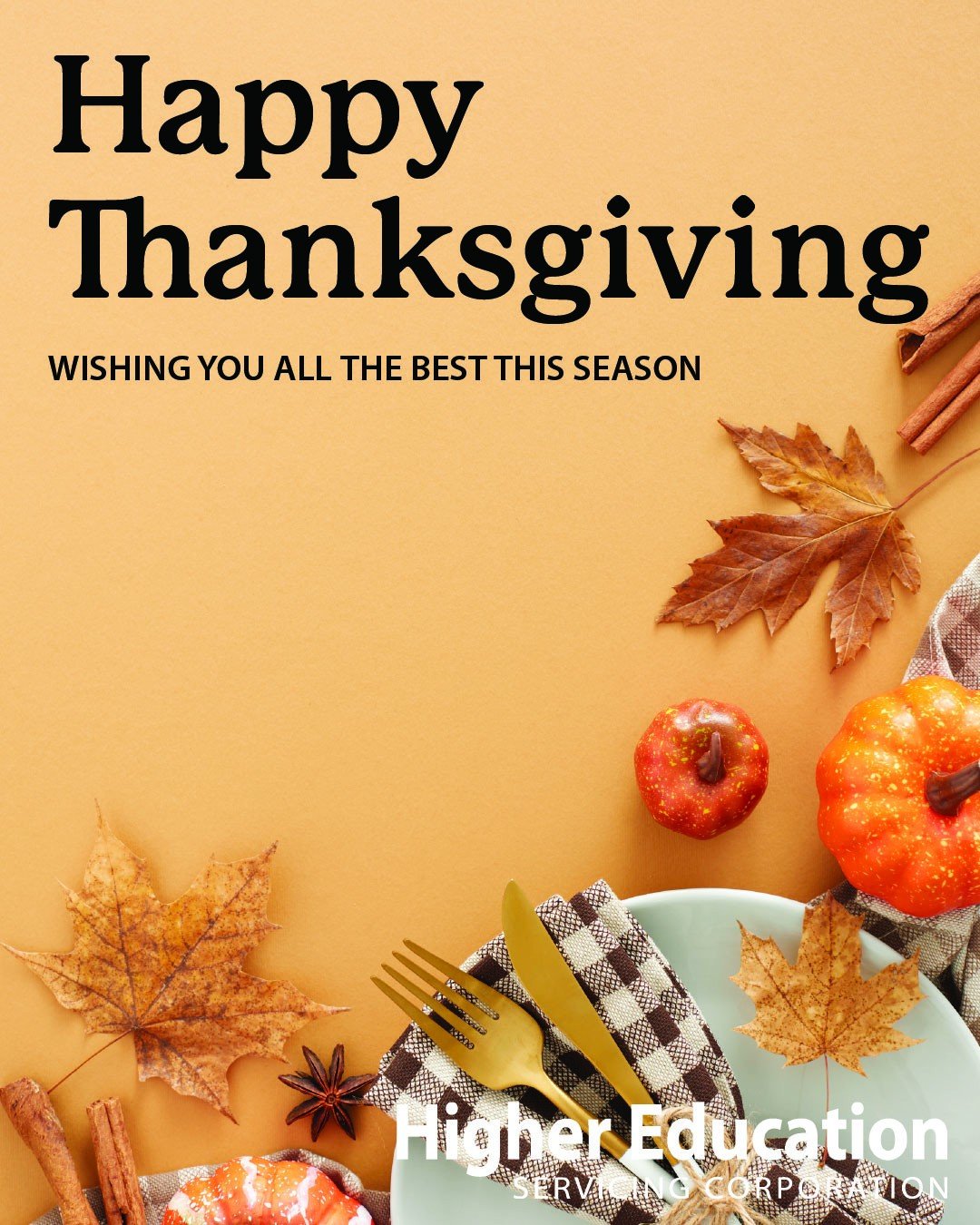 Wishing you a wonderful Thanksgiving filled with gratitude, warmth and special moments with loved ones. 🦃

#HappyThanksgiving #HESCHoliday #HESCLoans