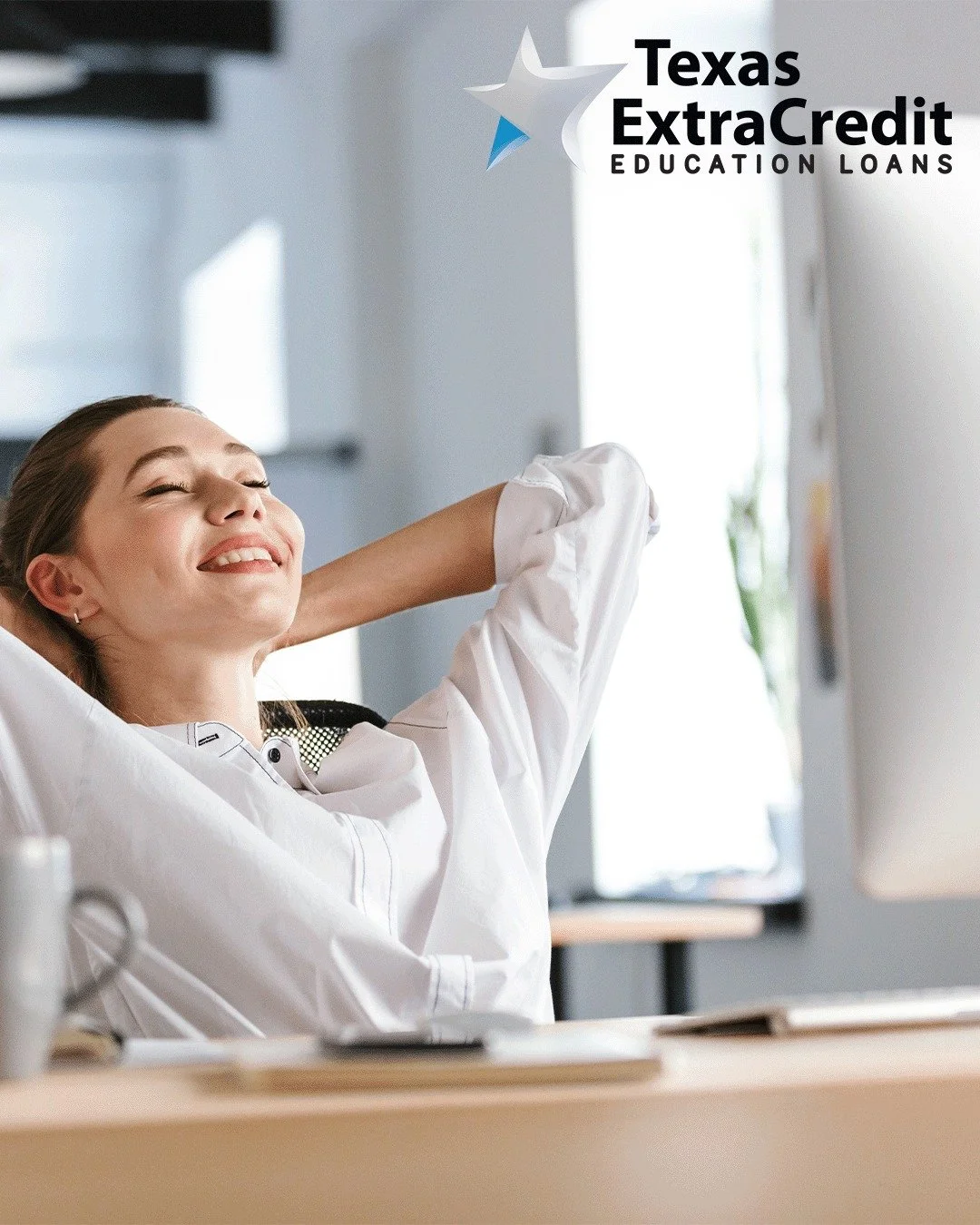 🎓 Grad school dreams? Texas Extra Credit has you covered!

Why choose our graduate loans?
✨ Competitive fixed rates ranging from 2.74(with Auto Pay) to 6.89% APR
✨ No application, origination or disbursement fees
✨ Easy online application &amp; Auto