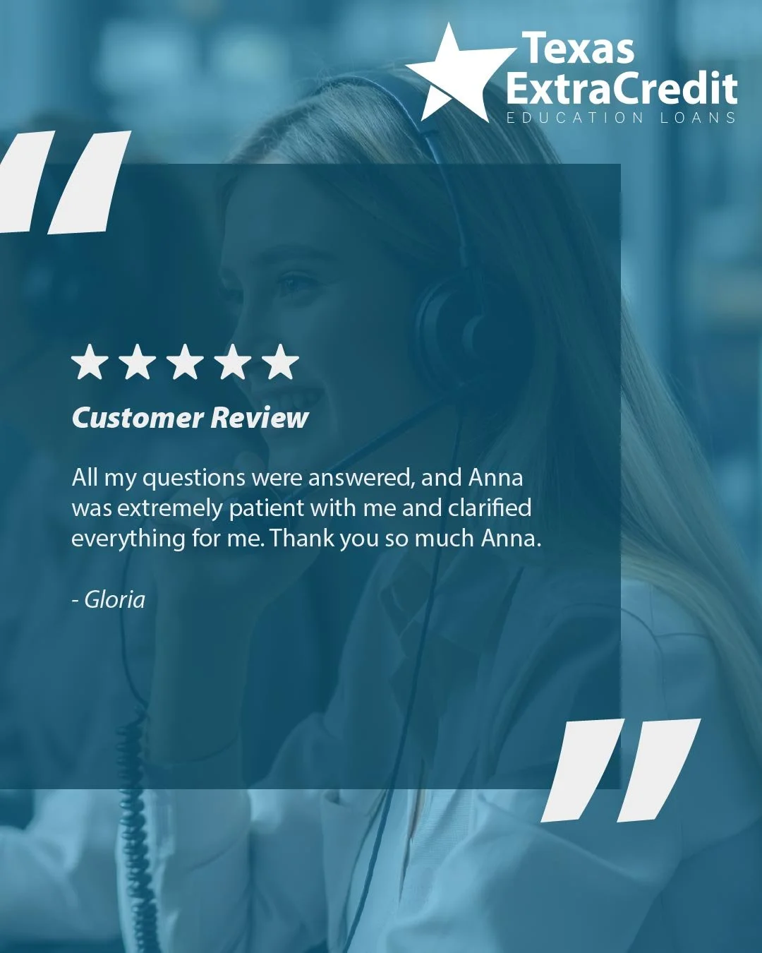 Great service makes all the difference! See how our team went above and beyond to provide exceptional support to one of our borrowers. #TexasExtraCredit #HESCLoans #CustomerService #StudentLoans