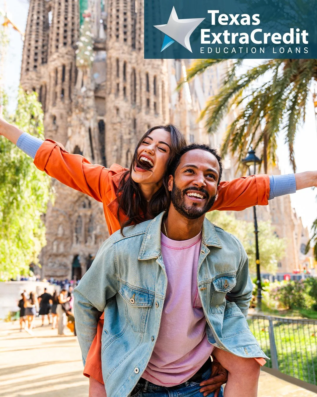 More flexibility. More freedom.

Refinance your student loans with Texas Extra Credit and you could lower your monthly payments&mdash;freeing up funds for savings, travel or everyday life.

✨ Low, fixed interest rates
✨ Flexible repayment terms
✨ Aut