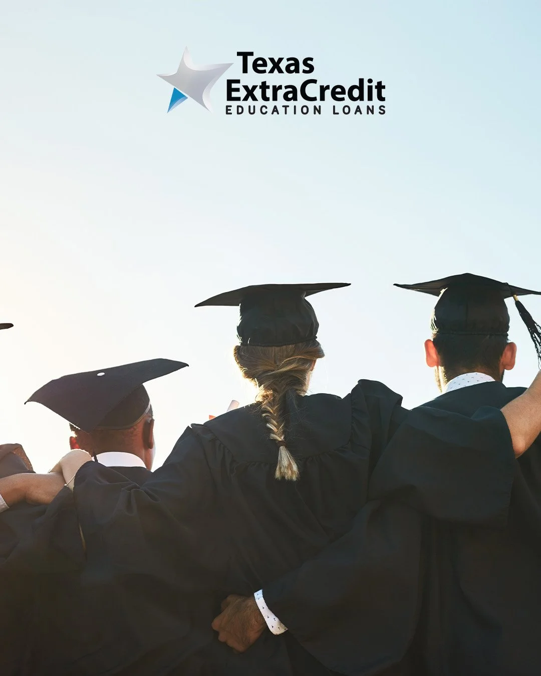 🎓 Graduating soon? Don&rsquo;t miss this savings opportunity!

Texas Extra Credit offers a 0.25% interest rate reduction after graduation when you:

✔️ Take out a Texas Extra Credit Student Loan
✔️ Graduate with a bachelor&rsquo;s degree or higher
✔
