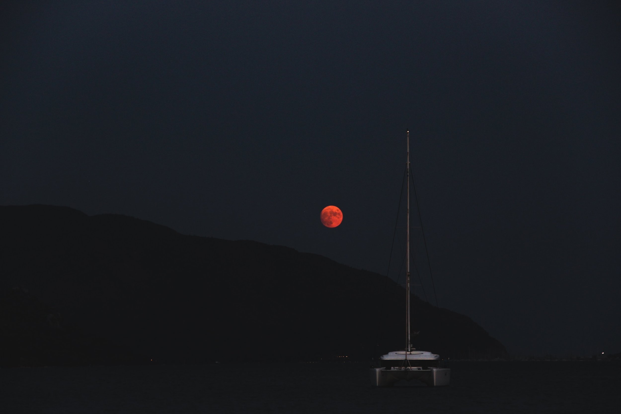 Spiritual full moon session in a private sailing yacht