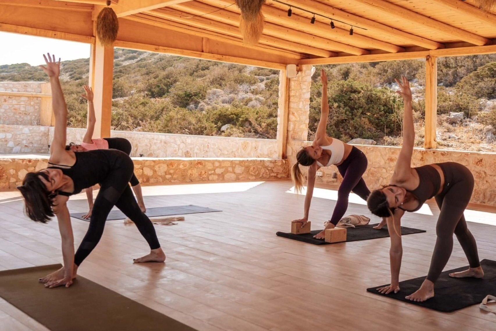 Daily yoga classes in Paros