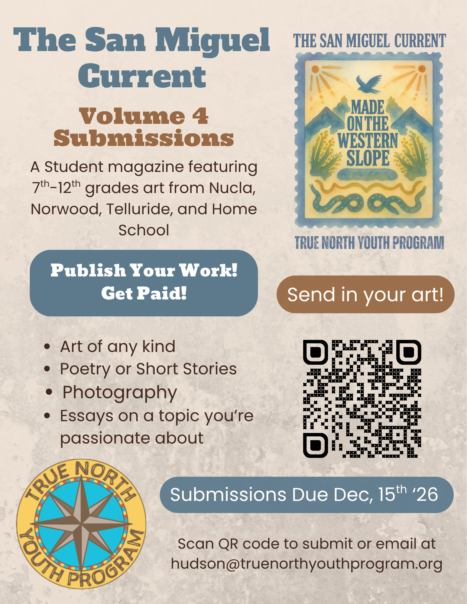 San Miguel Current Vol. 4 Deadline