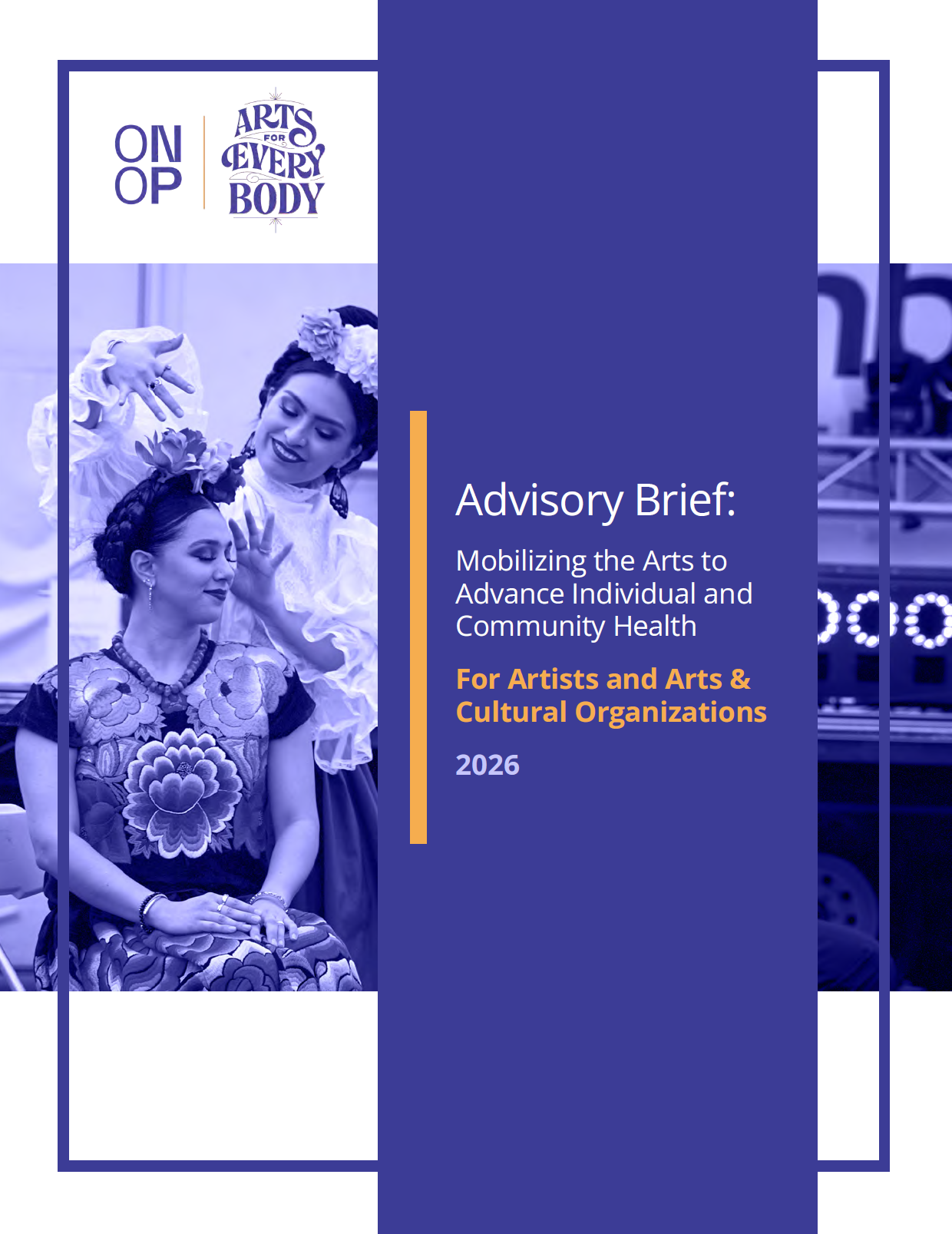 Advisory Brief for Artist and Arts &amp; Cultural Organizations 2026
