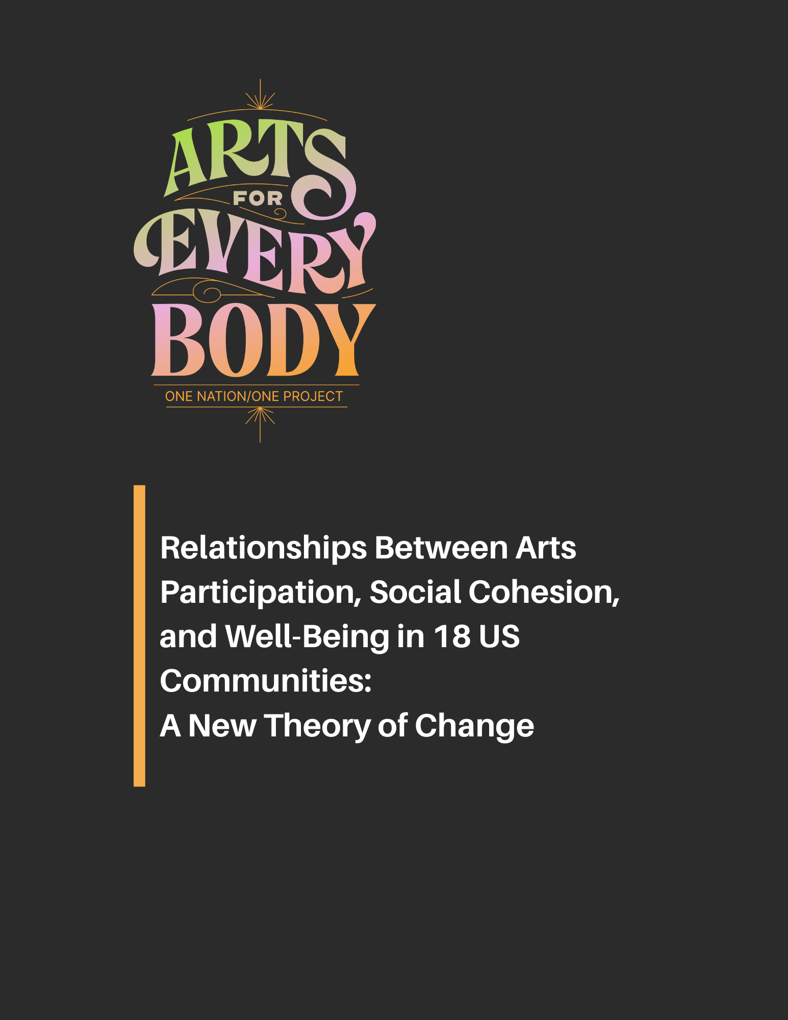 A New Theory of Change