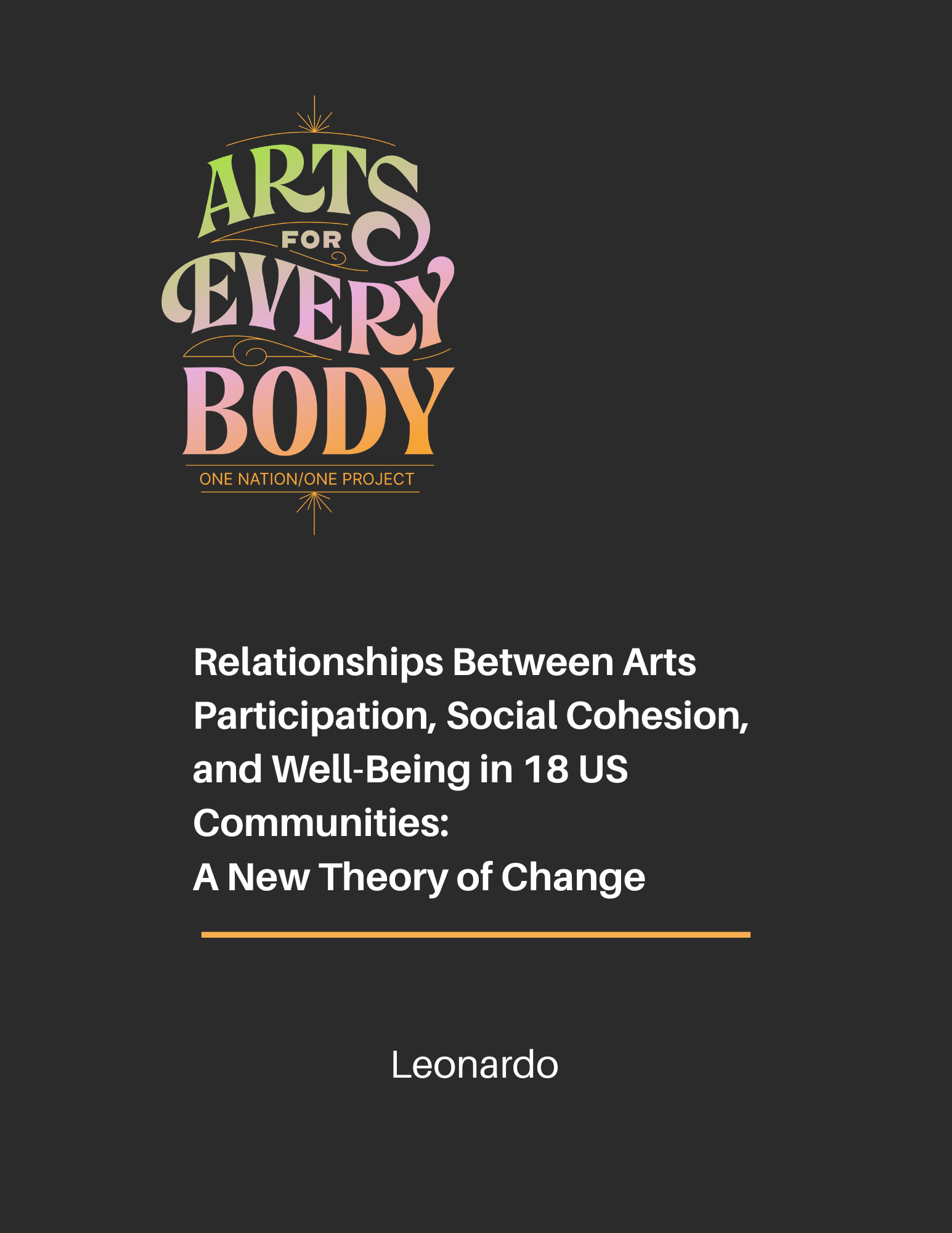 A New Theory of Change