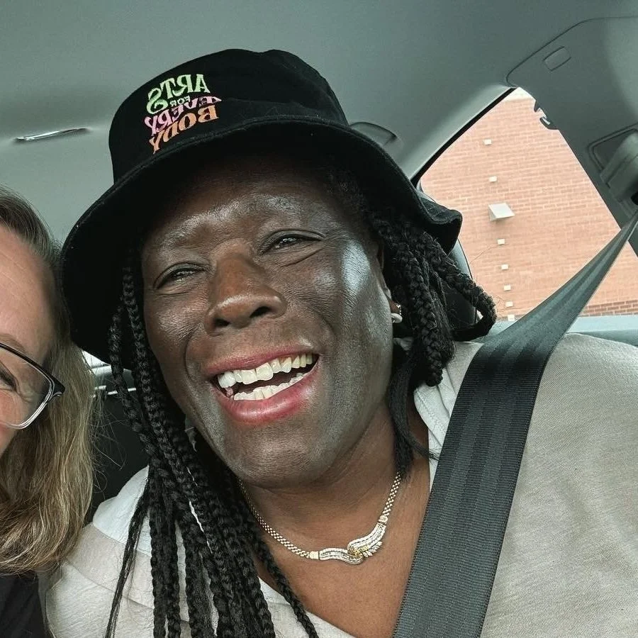 Andrea and Faye going to Water Hearing.jpg