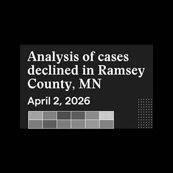 Analysis of cases declined in Ramsey County, MN, report released