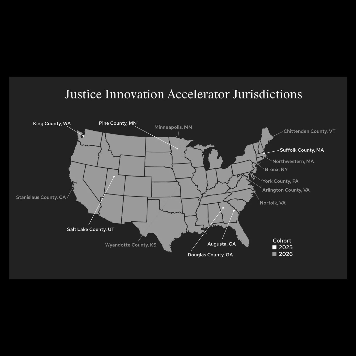 JIL welcomes the 2026 Justice Innovation Accelerator Cohort