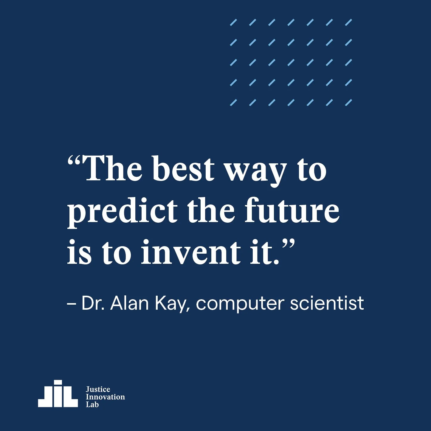 Alan Kay — Justice Innovation Lab