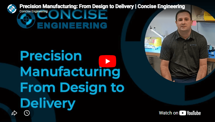 watch video precision manufacturing from design to deliver