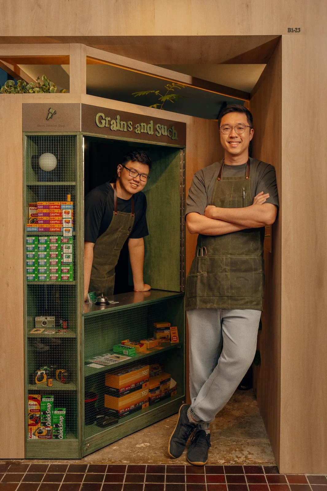 Chung and Alvin of Grains and Such