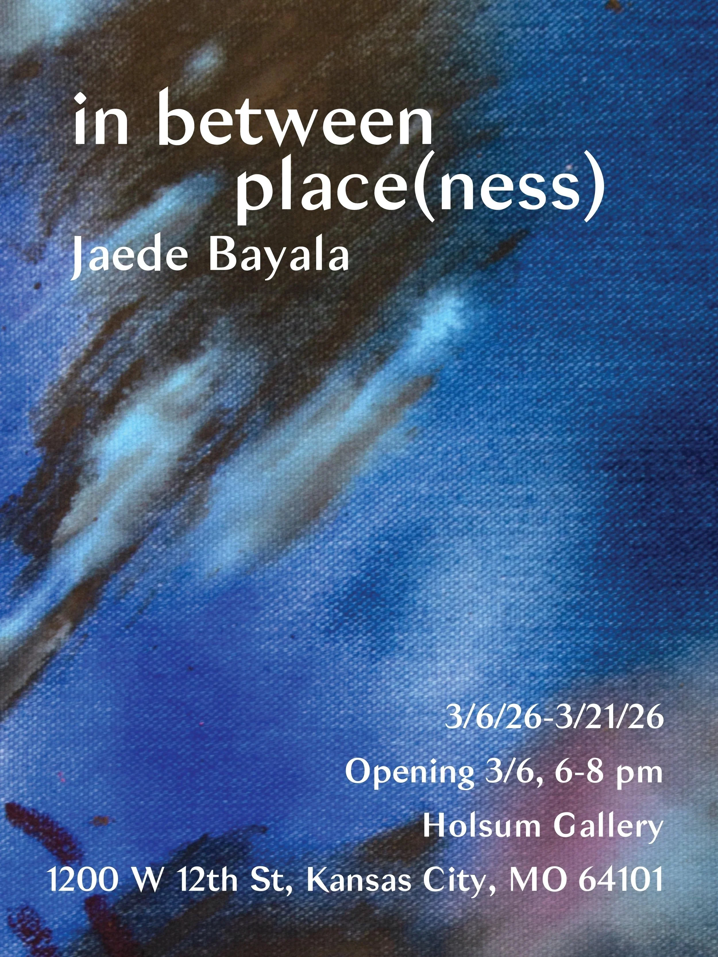 Holsum Gallery: in between place(ness)