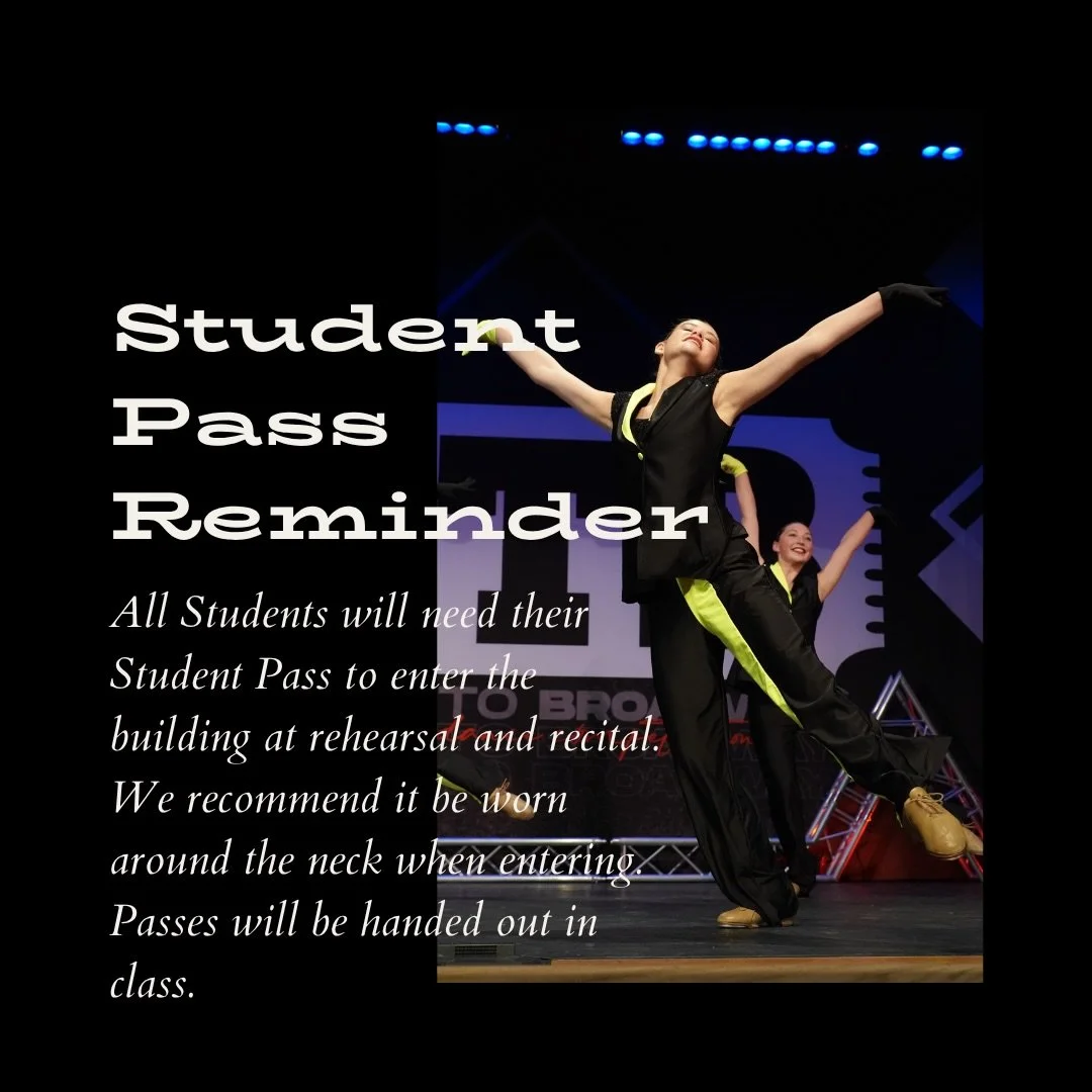 Day 1 of dress rehearsal is here! Don&rsquo;t forget those student passes ✔️