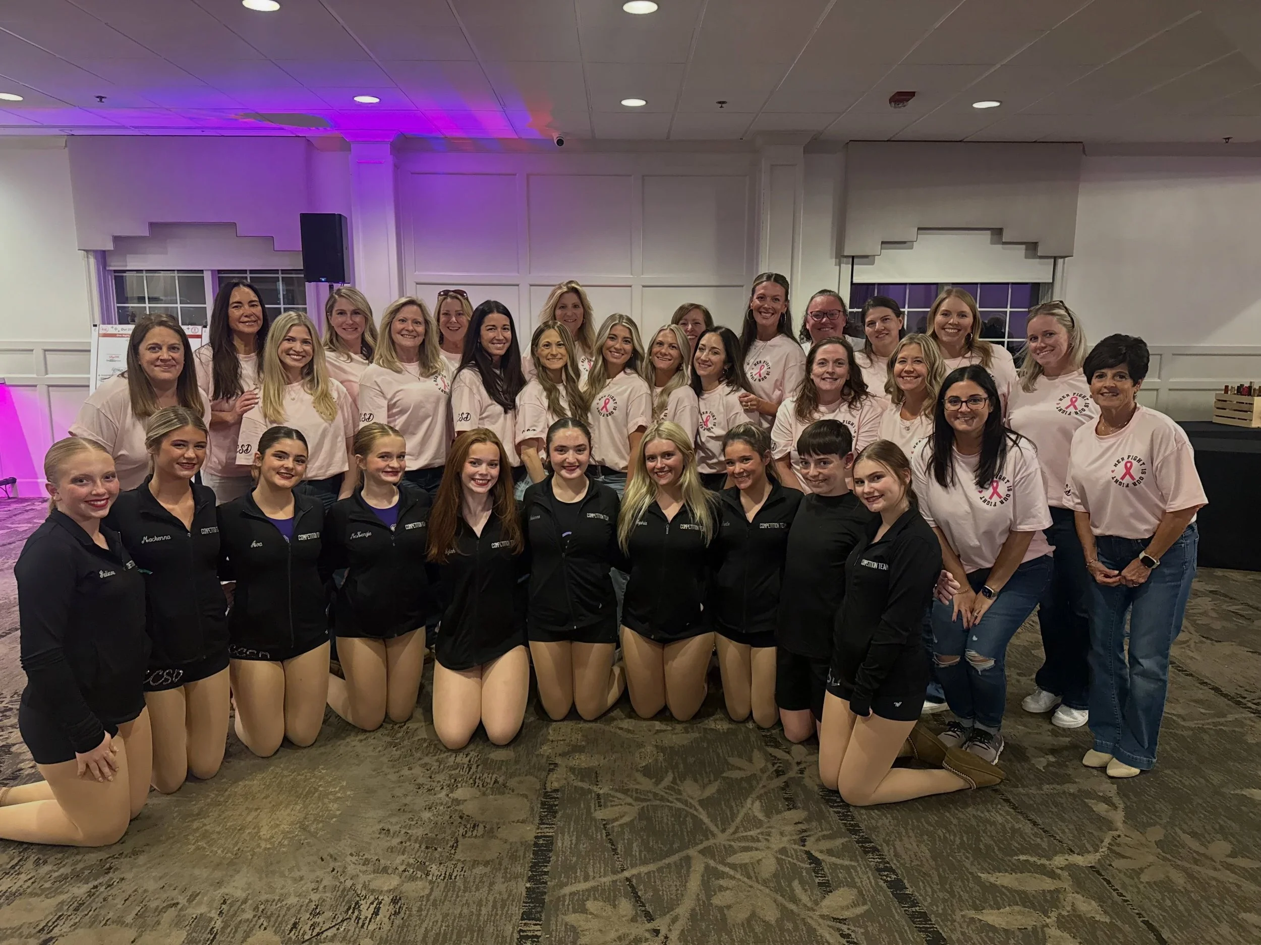 One of our favorite nights of the year is participating in the annual Girls Night Out fundraiser! 💗 This year, this event holds an even more special place in our hearts as one of the studio&rsquo;s most special people, Miss Dana, is now battling can