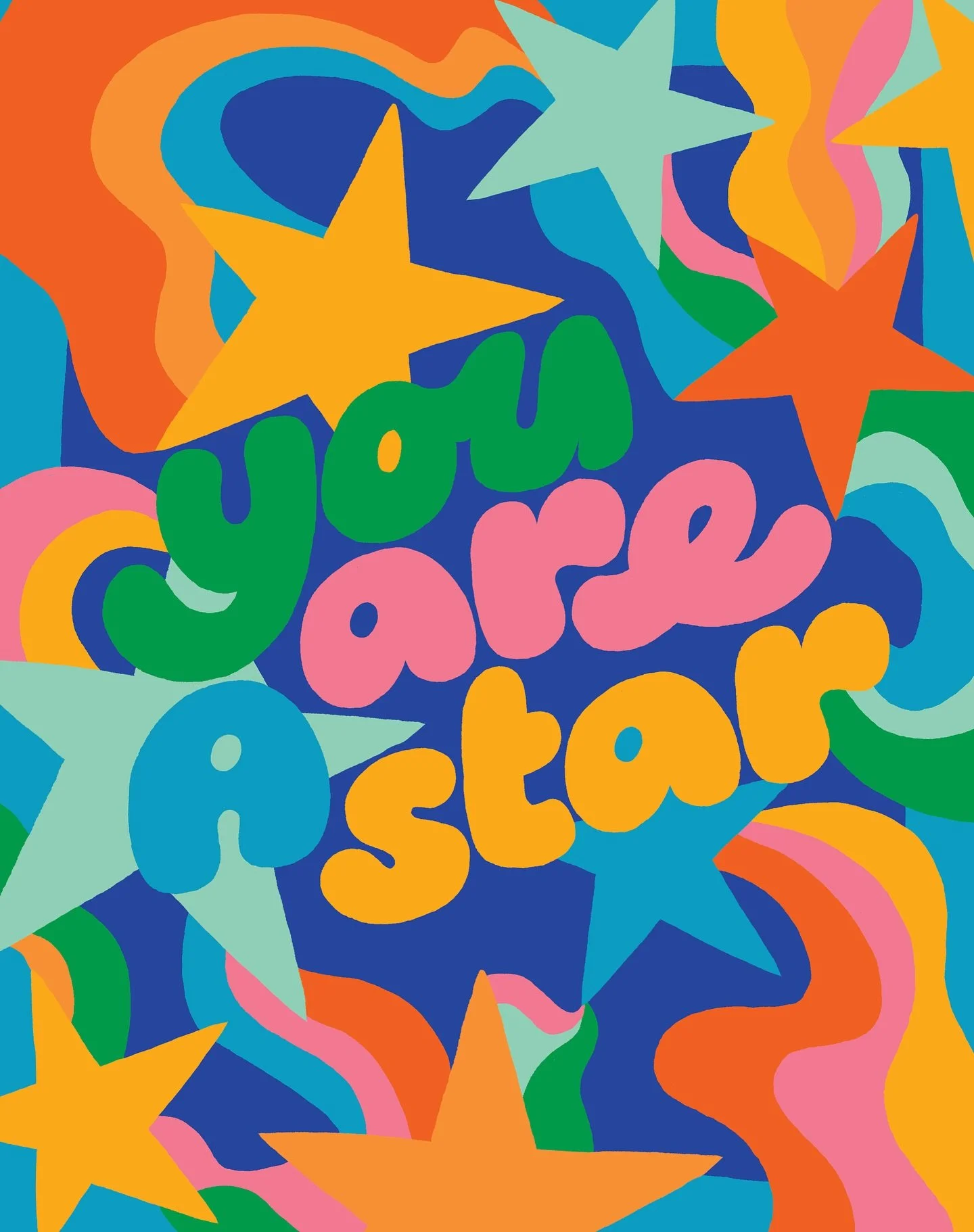 Yes, yes you are! 🌟

Sharing another greeting card design from my new collection ☺️

#handlettering #goodtype #greetingcards