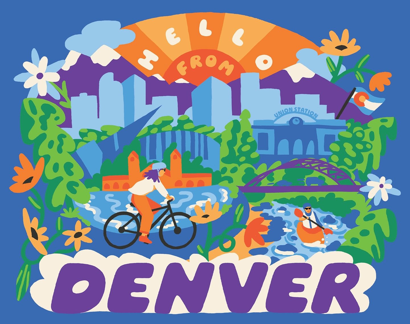 Hello from Denver cards! 💖🏔️🌲

Get em @marketcongresspark