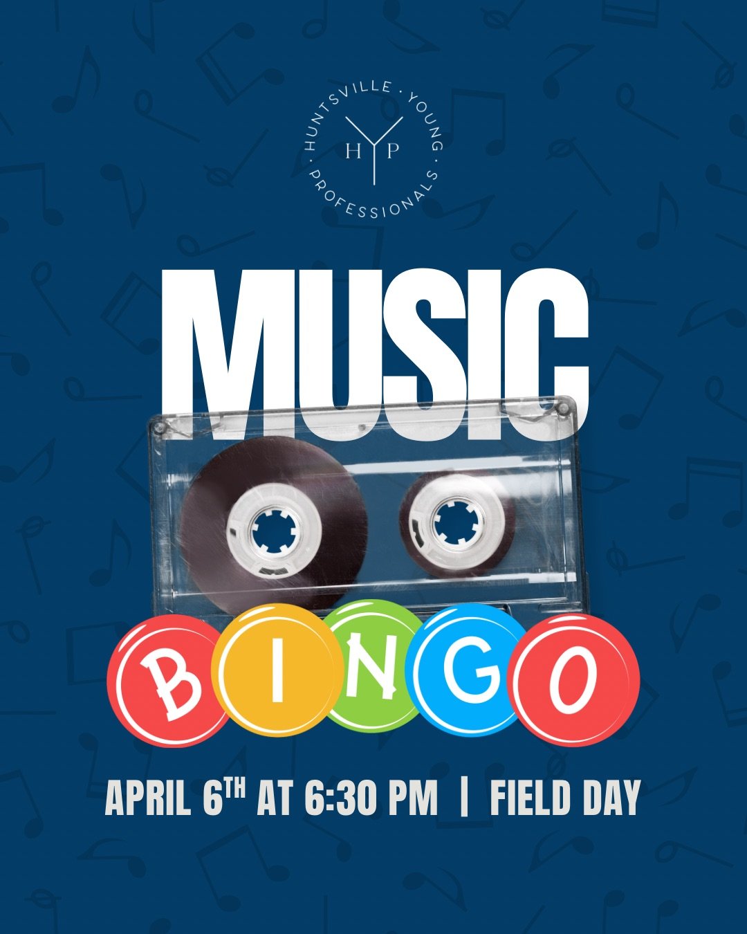 Music Bingo at Field Day