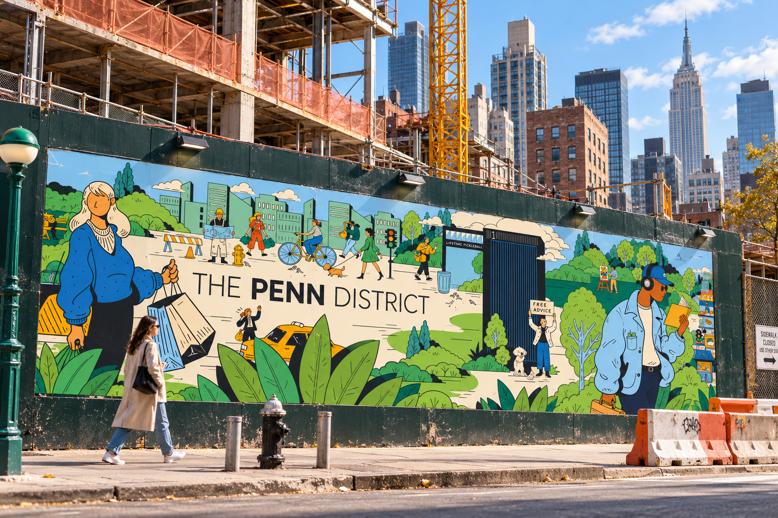 PENN STATION MURAL