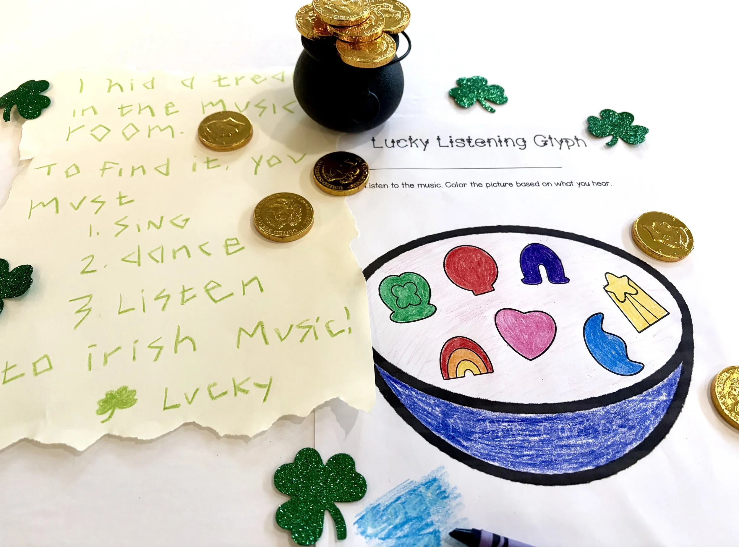 St. Patrick’s Day Magic in the Elementary Music Room