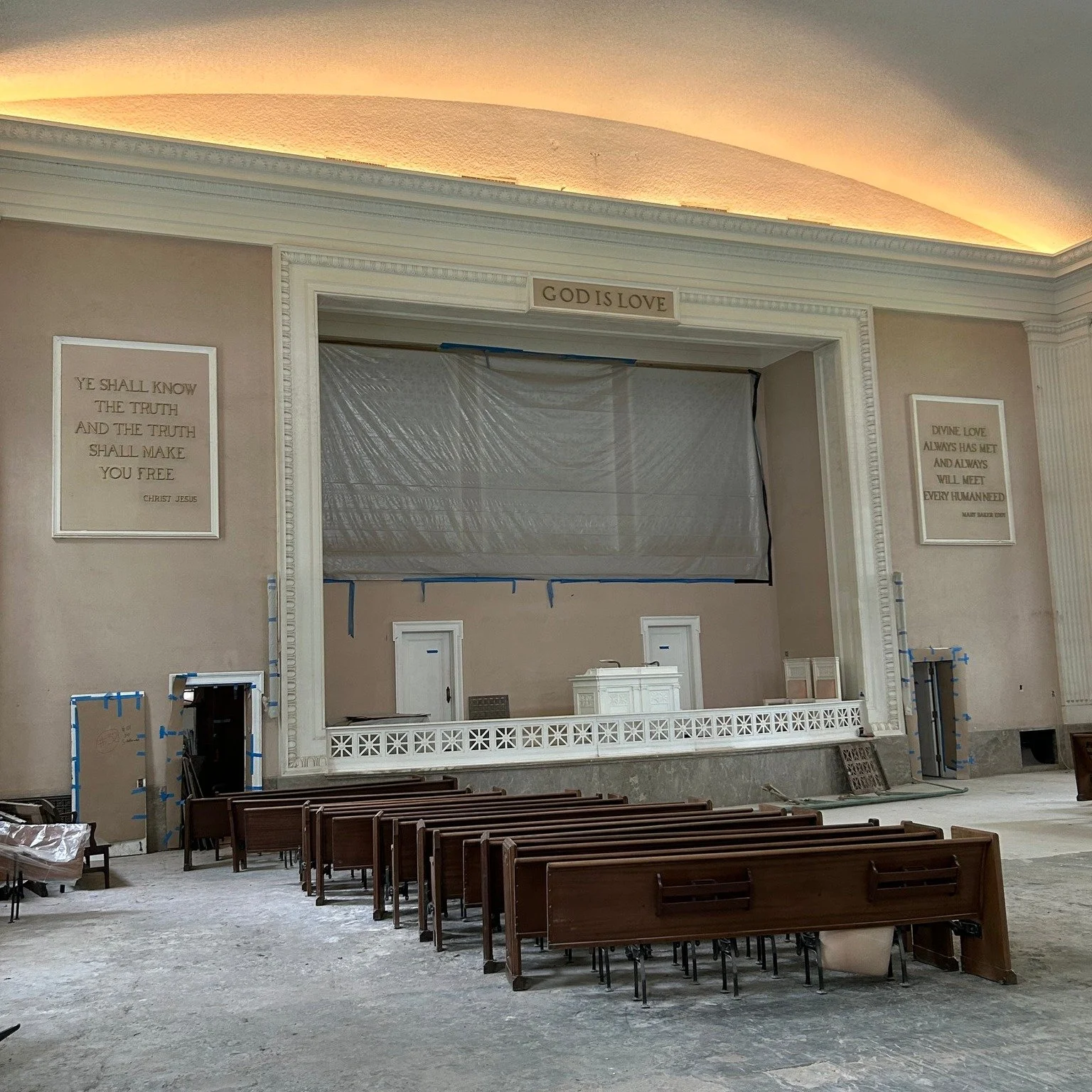 Please join us Sunday, June 14 at 10:30 for our weekly service. The subject of this week's lesson is God the Preserver of Man.

The Golden Text is from Psalms 16:1:

"Preserve me, O God: for in thee do I put my trust."

Sunday school runs c