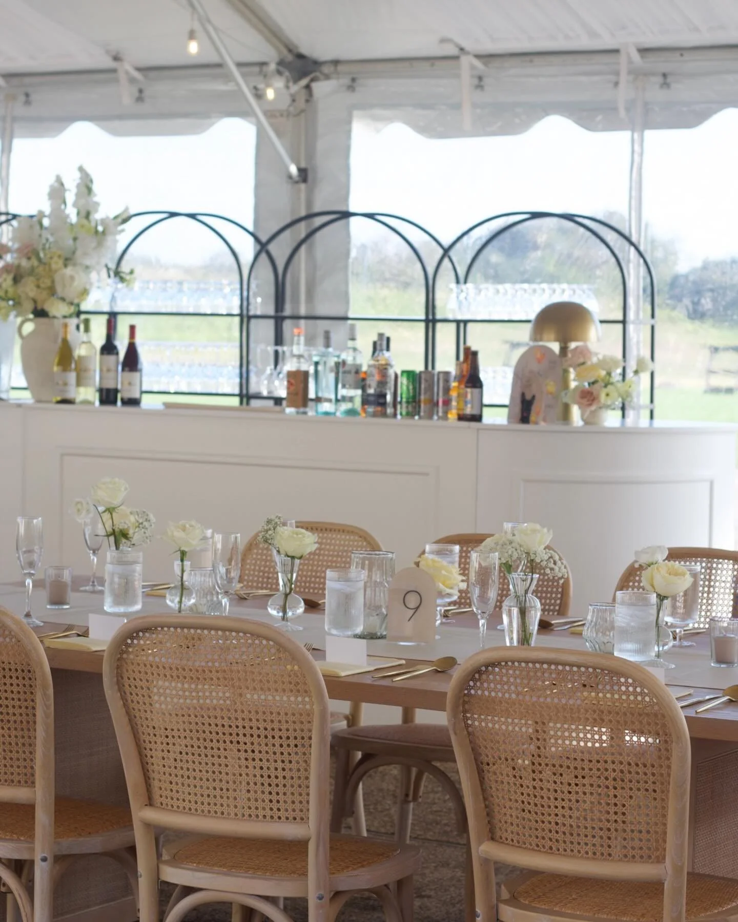 A wedding day written in whispers of late summer warmth and early fall calm.
McKenna &amp; Hayden&rsquo;s celebration unfolded with a quiet kind of luxury, where every rental felt bespoke, every detail intentional, and nothing tried too hard to shine