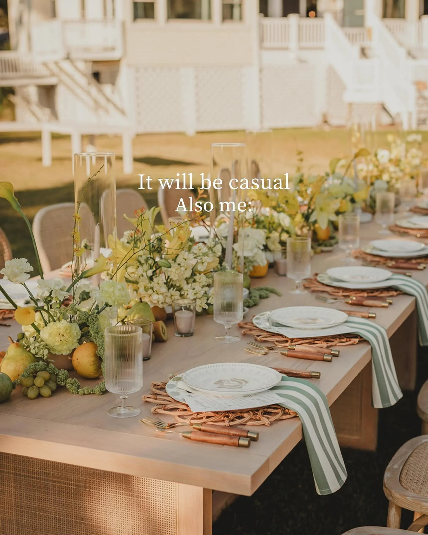 Wear your best dress and prepare to clink glasses. Our expertise and enjoyment is enjoy outfitting celebrations!

I&rsquo;ll never ever be over the yellows and greens and the beautiful sunset of @obxdiamondonthesound