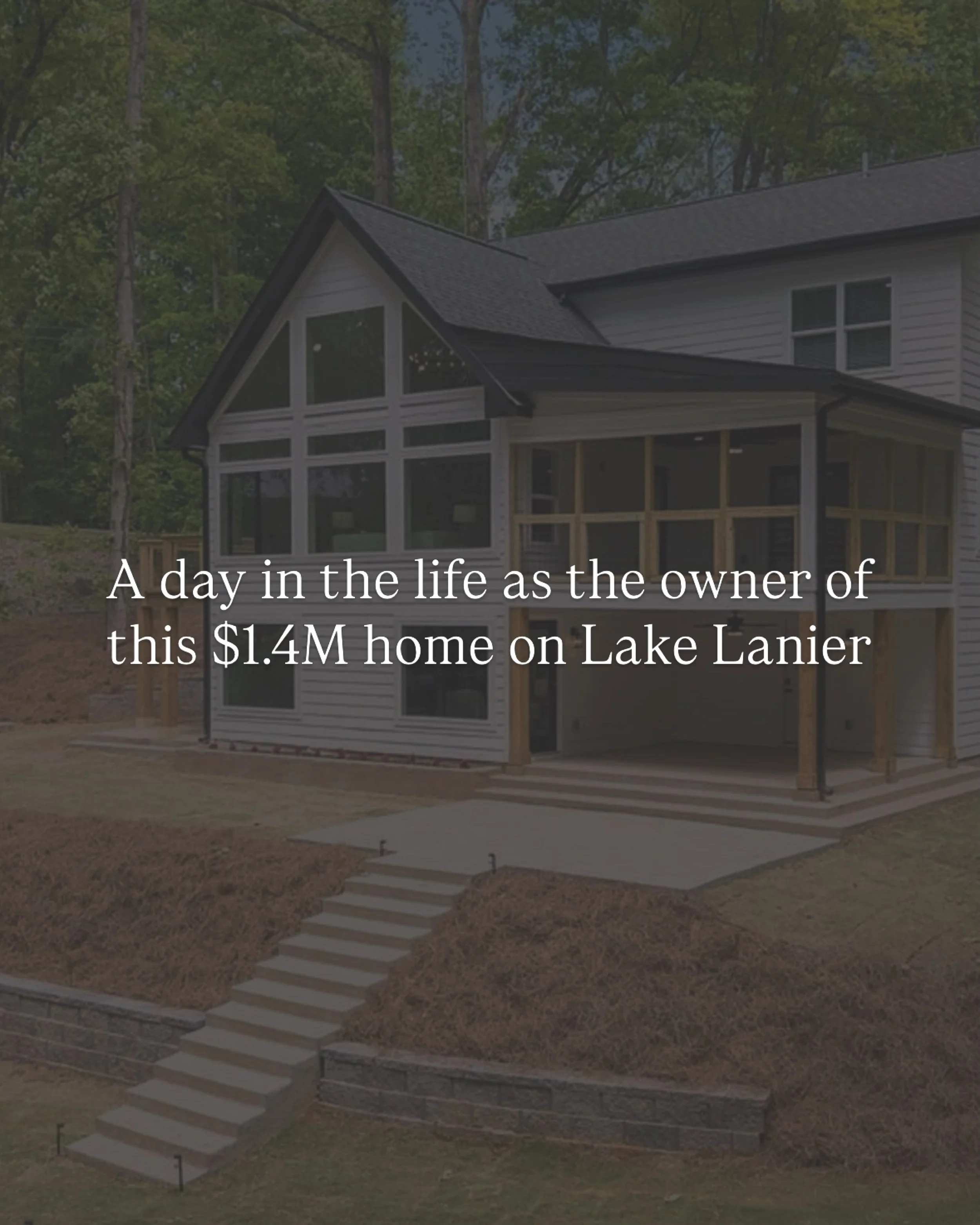 JUST LISTED ON LAKE LANIER

Wish your days looked like this? Well, you&rsquo;re in luck. This beautiful home on Lake Lanier is for sale!

Want all the details or to schedule a showing? Comment LISTING and I&rsquo;ll send you everything you need to kn