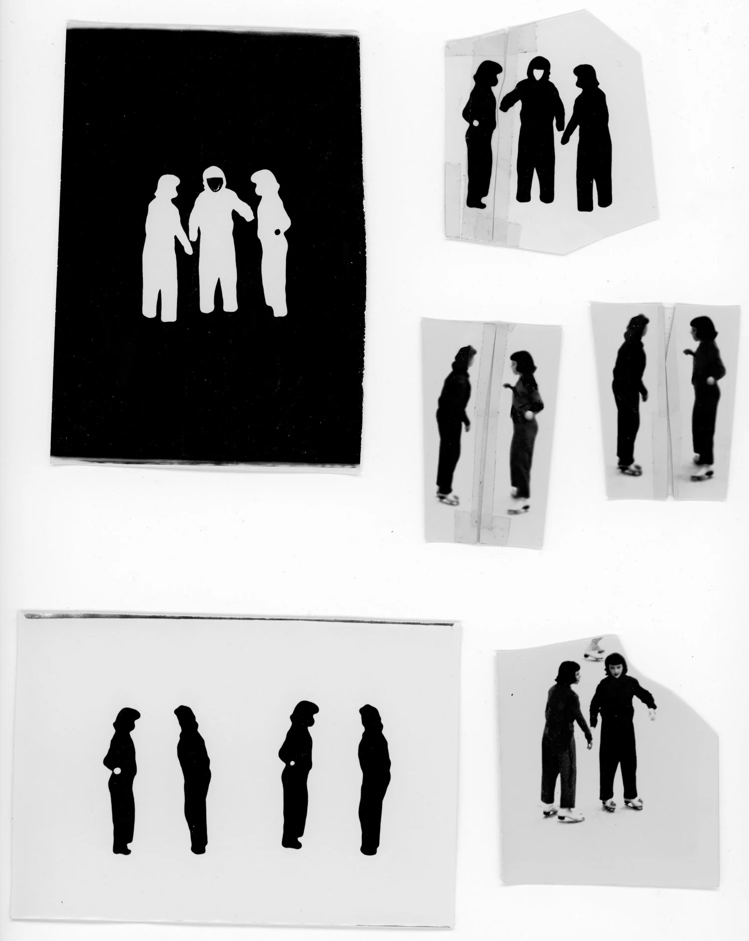 Imagined encounters, skaters