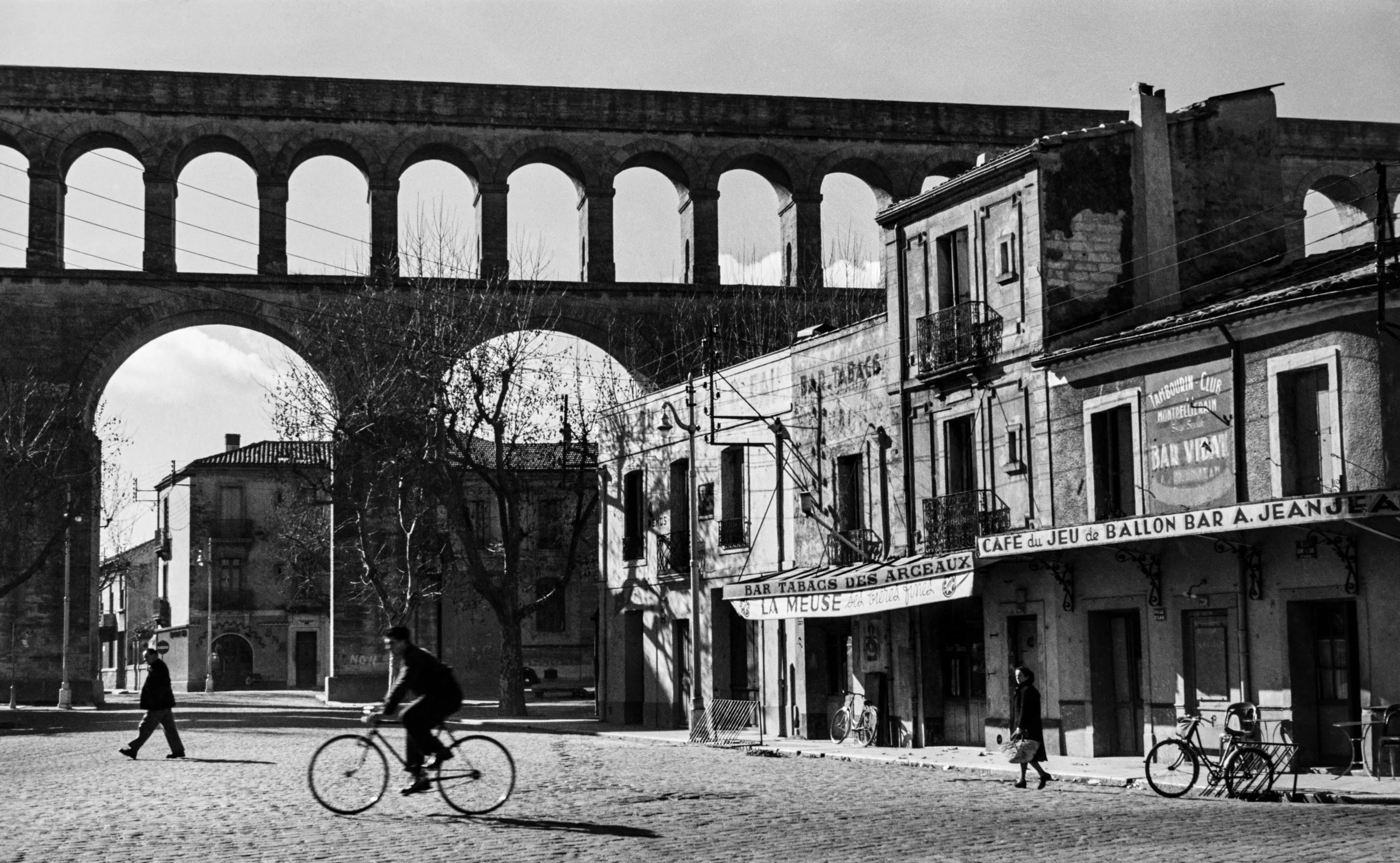 Then and now, Montpellier