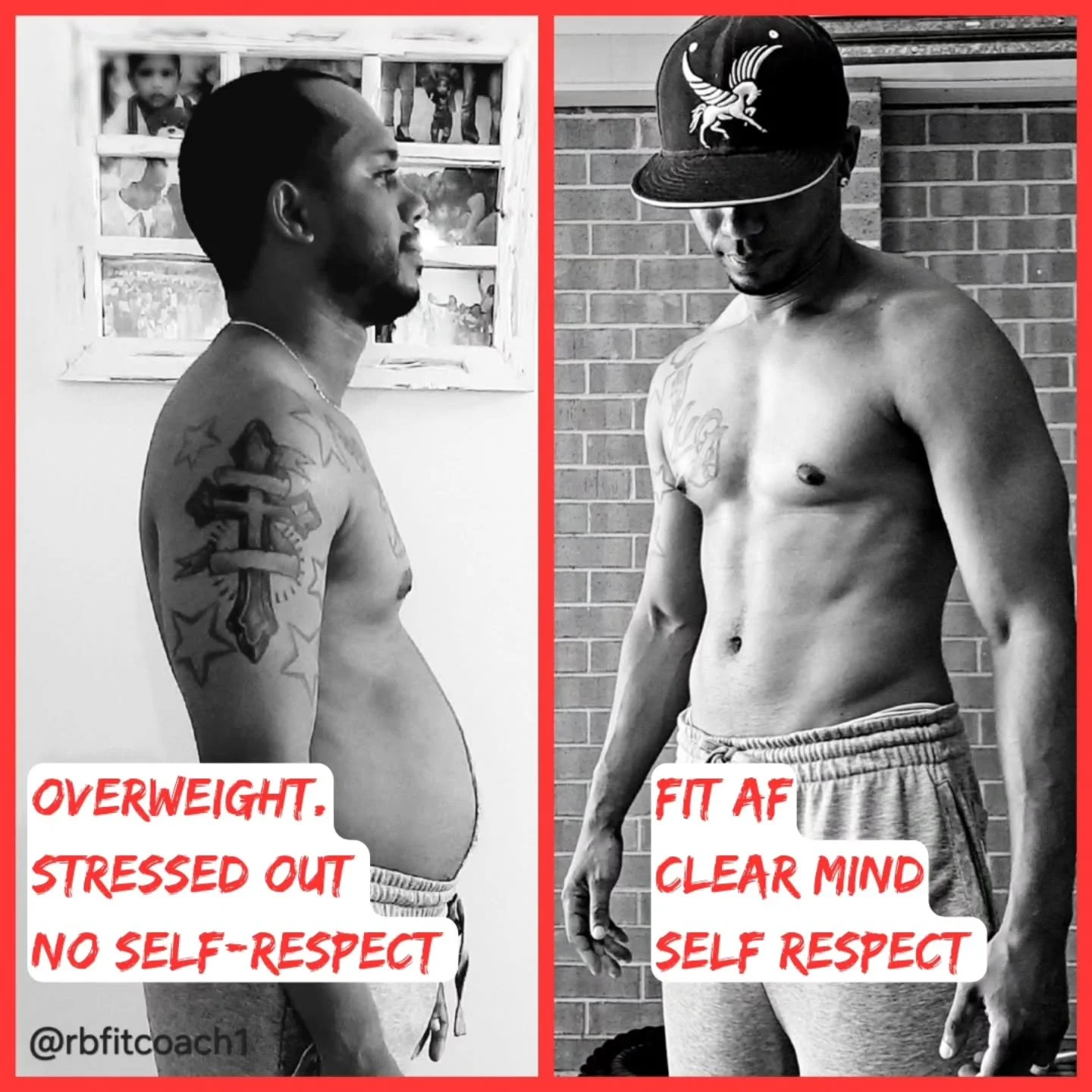I didn&rsquo;t recognize myself Physically or Emotionally 😓

Where I was (2020)

87kg and exhausted. 

It hurts to look back at photos from that year.

Because I was lying to myself&hellip; 

every. single. day.

Staring at a man in the mirror who w