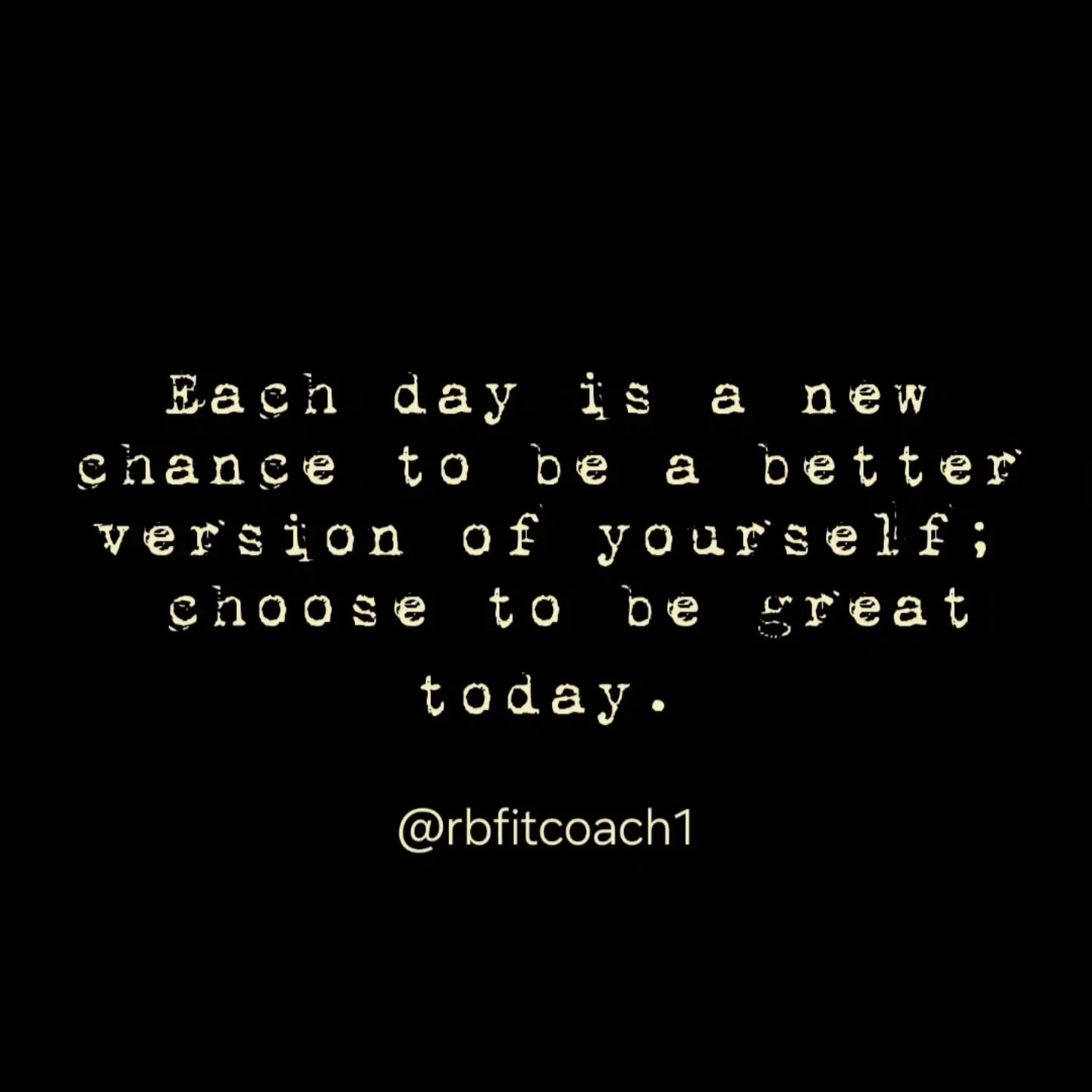 You have a choice today 👇🏽

Do you choose to be better today?

Or stay the same?

Every single day is a new chance to be a better version of yourself my friend...

...and today, would be a good day to choose to be great ☺️🙏🏼

Now, tag a friend wh