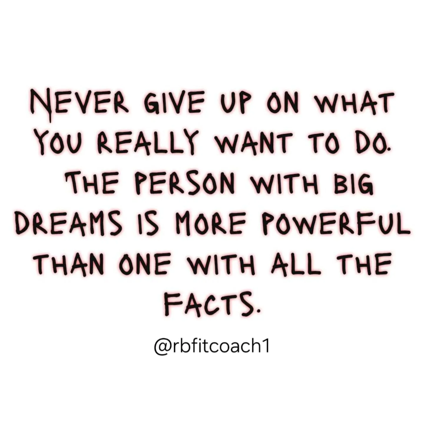 DREAM BIG 😊

And never give up on what you really want to do 💪🔥

The person with big dreams is more powerful than one with all the facts.

Now, tag a friend who needs to hear this today. 🫶

#dreambigger #dreambig #bigdreams #busyparents #busymom 