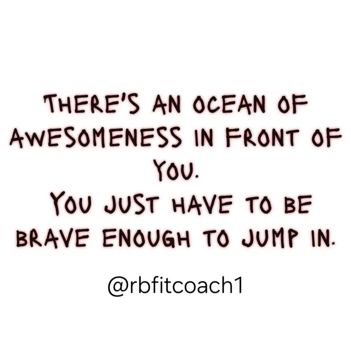 Jump IN ☺️🙏🏼

There's an ocean of AWESOMENESS in front of you.

But you just have to be brave enough to jump in 🤪

Now, tag a friend who needs to hear this today.

#mondaymood #mondayvibes #mondaymotivation #bebravebeyou #brave #beawesome #bebrave