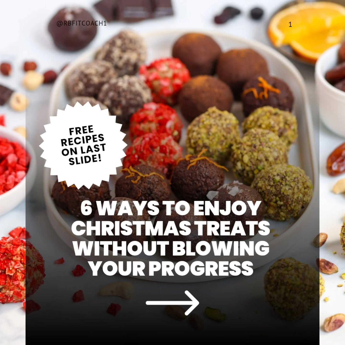 Stop stressing about Christmas food. 

Start enjoying it.

Treats are everywhere. Guilt doesn&rsquo;t help. 

Better options do.

I put together a free mini-guide with 6 simple Christmas treats made from real ingredients...

so you can enjoy the seas