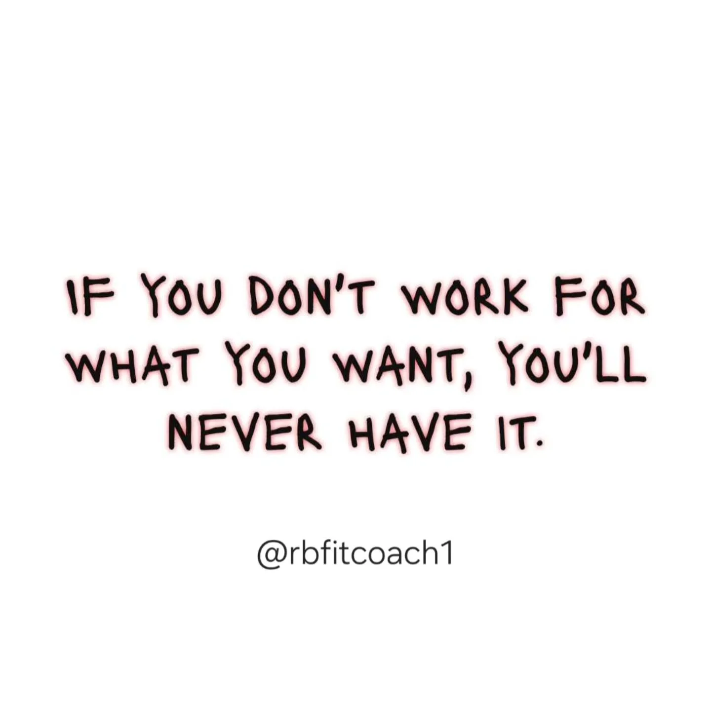 You&rsquo;ve tried so many things, and nothing sticks?

Stop looking for the quick fix if you not willing to be disciplined towards your goal.

It all takes work!

The body
The bank account
The energy

If you want it, you can have it...

Just be will