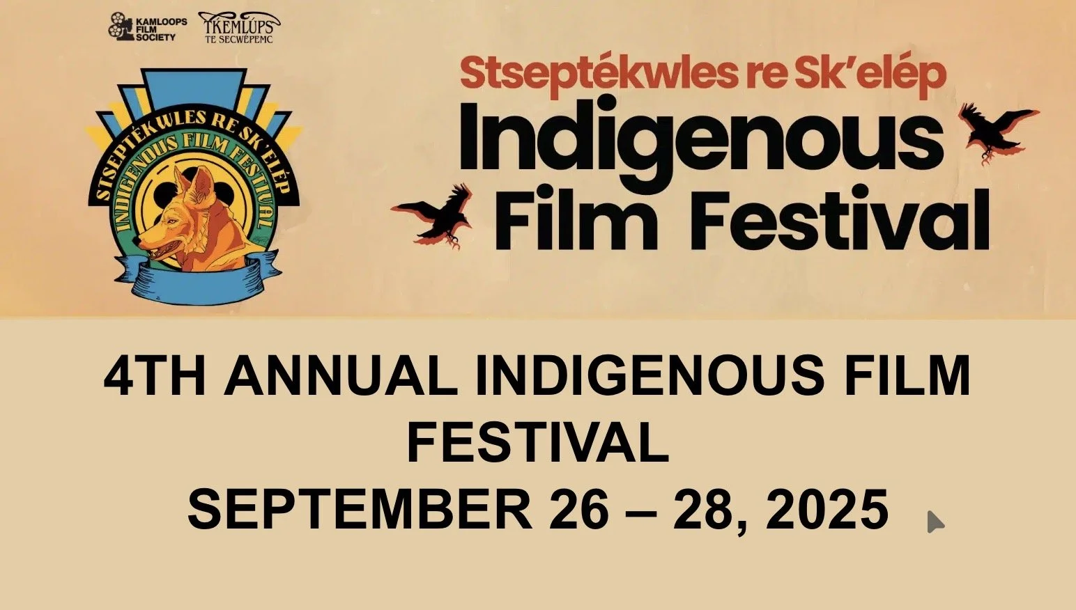 Kamloops Stseptékwles re Sk’elép (Coyote Stories) Indigenous Film Festival