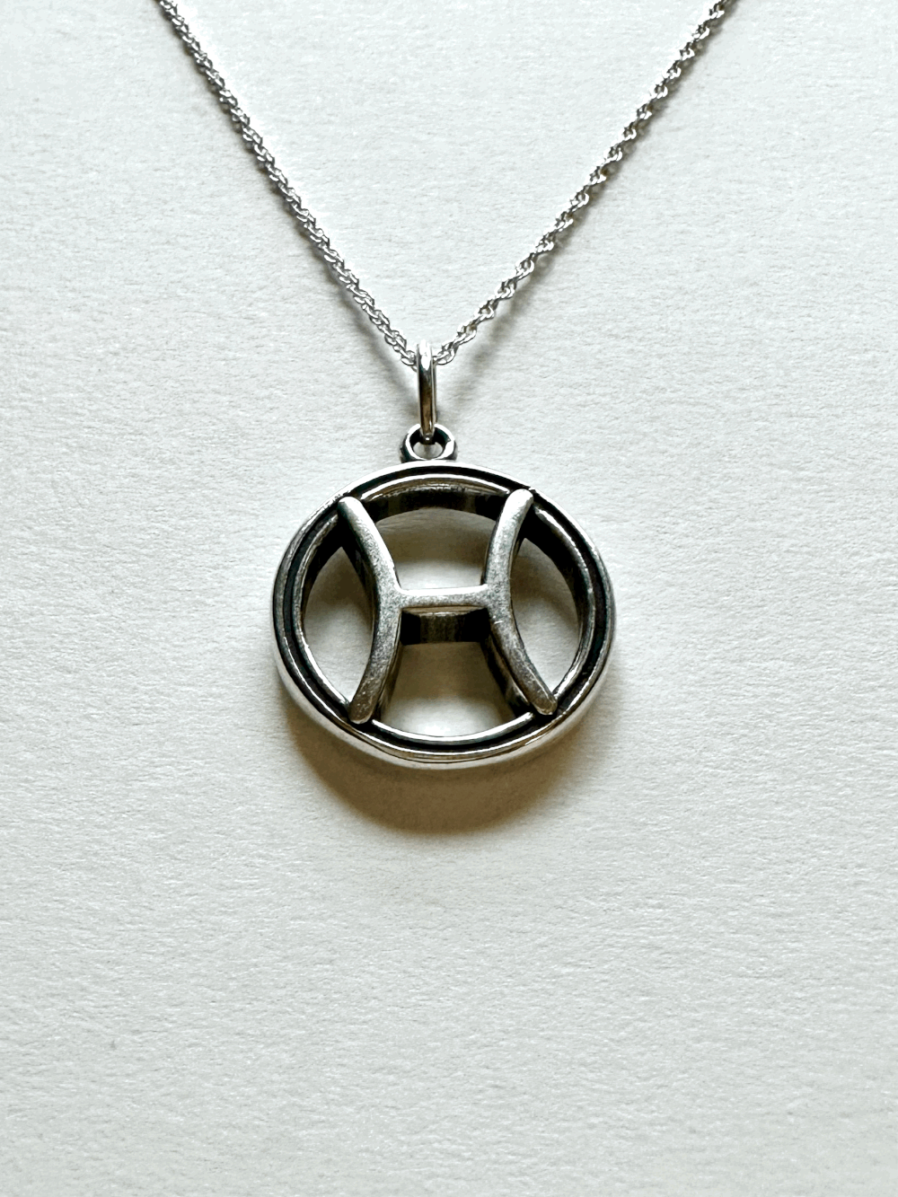 Pisces Zodiac Pendant (February 19th- March 20th) — Andrew Gordon