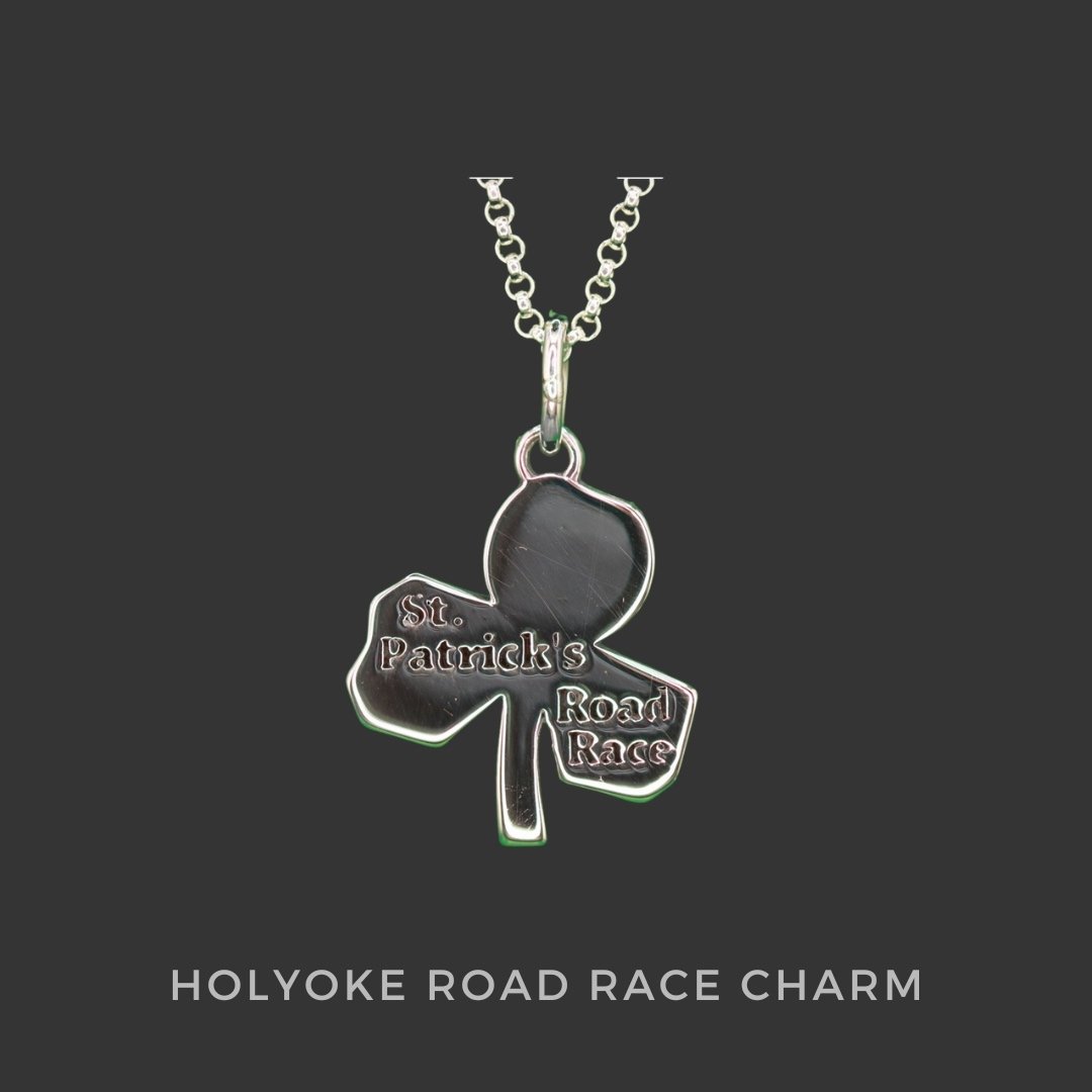 One of our newest releases!! This unique symbology charm is made out of Sterling Silver. 

This is a beloved tradition that brings together runners, spectators, and the community to celebrate fitness, camaraderie, and the spirit of St. Patrick&rsquo;