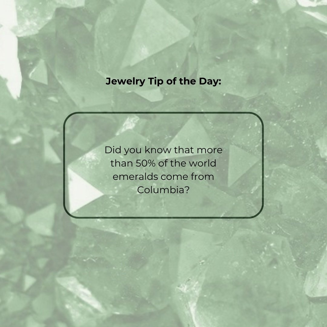 Jewelry tip of the day! 
-
-
-
- 
#emeraldfacts #emeralds #jewelrytips #handcrafted #jewelry #MA #NH #Newengland #mother #mom #daughter #mothersday #women #holiday #family #love #maternal #maternalbond